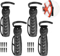 4PCS Wall Mounted Bike Rack Space Saving Bicycle Wall Hanger Vertical Bicycle Storage Stand Max. 66 Lb Pack of 2 K332
