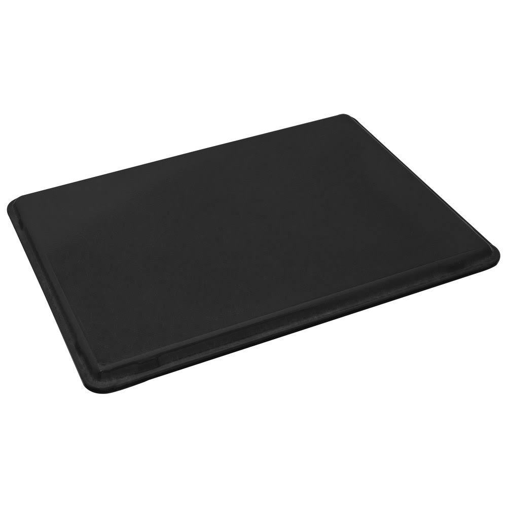Black Glasteel Fiberglass Low Edge Cafeteria Tray Q91118