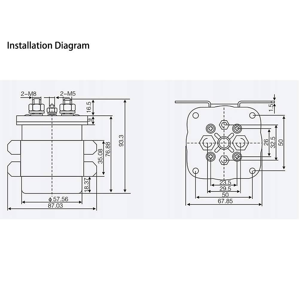 12V DC Contactor J4663