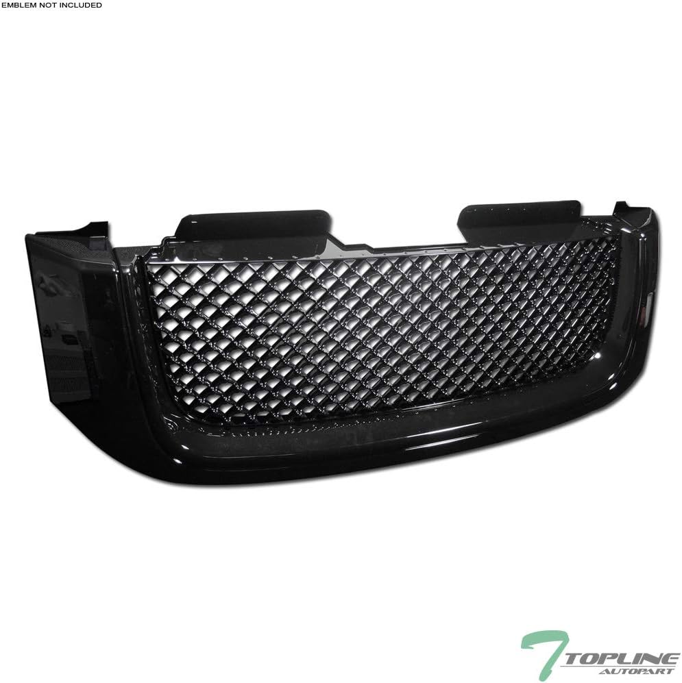 Black Mesh Front Hood Bumper Grill Grille ABS P273909