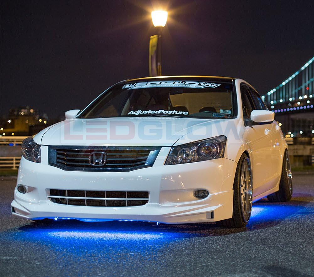 Blue Slimline LED Underbody Lighting Kit for Cars F20393