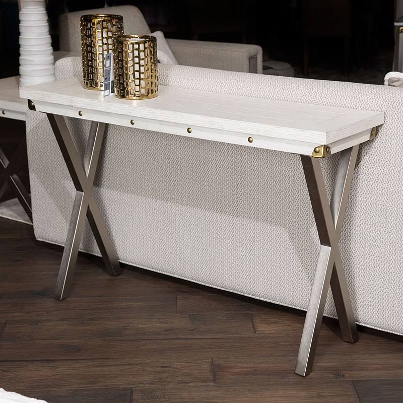 Station Console Table in Eucalyptus L5067