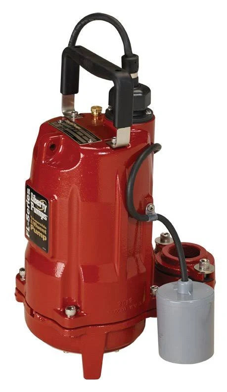 6/10 HP Effluent Pump, 3 PH, 208-230V, 25& Cord, 1-1/2x22 Discharge G876