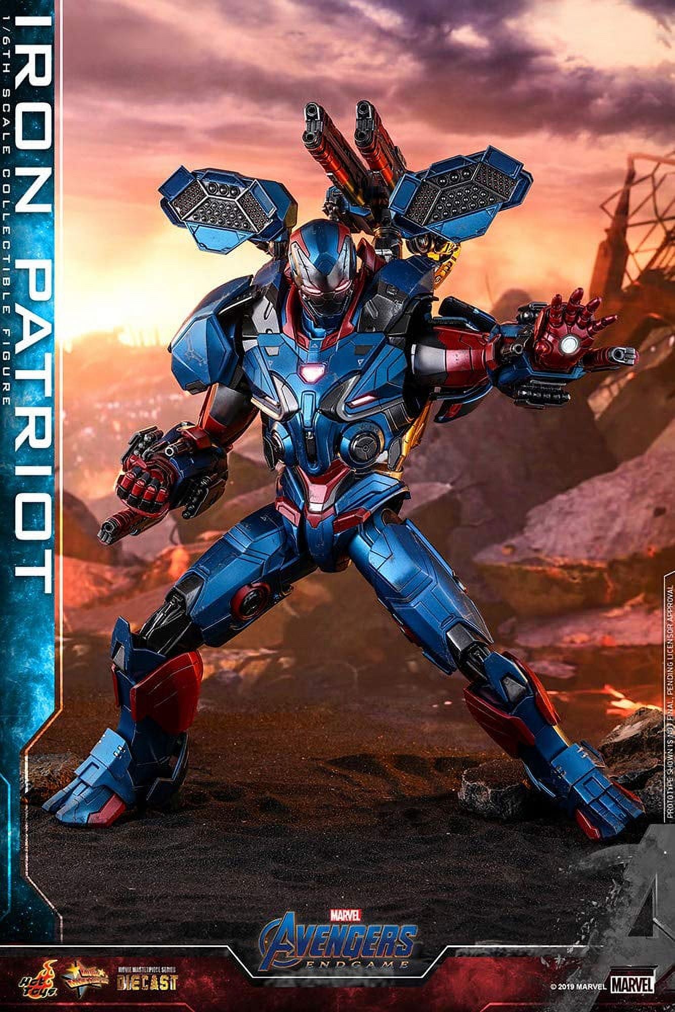 1/6 Scale Iron Patriot Figure J495