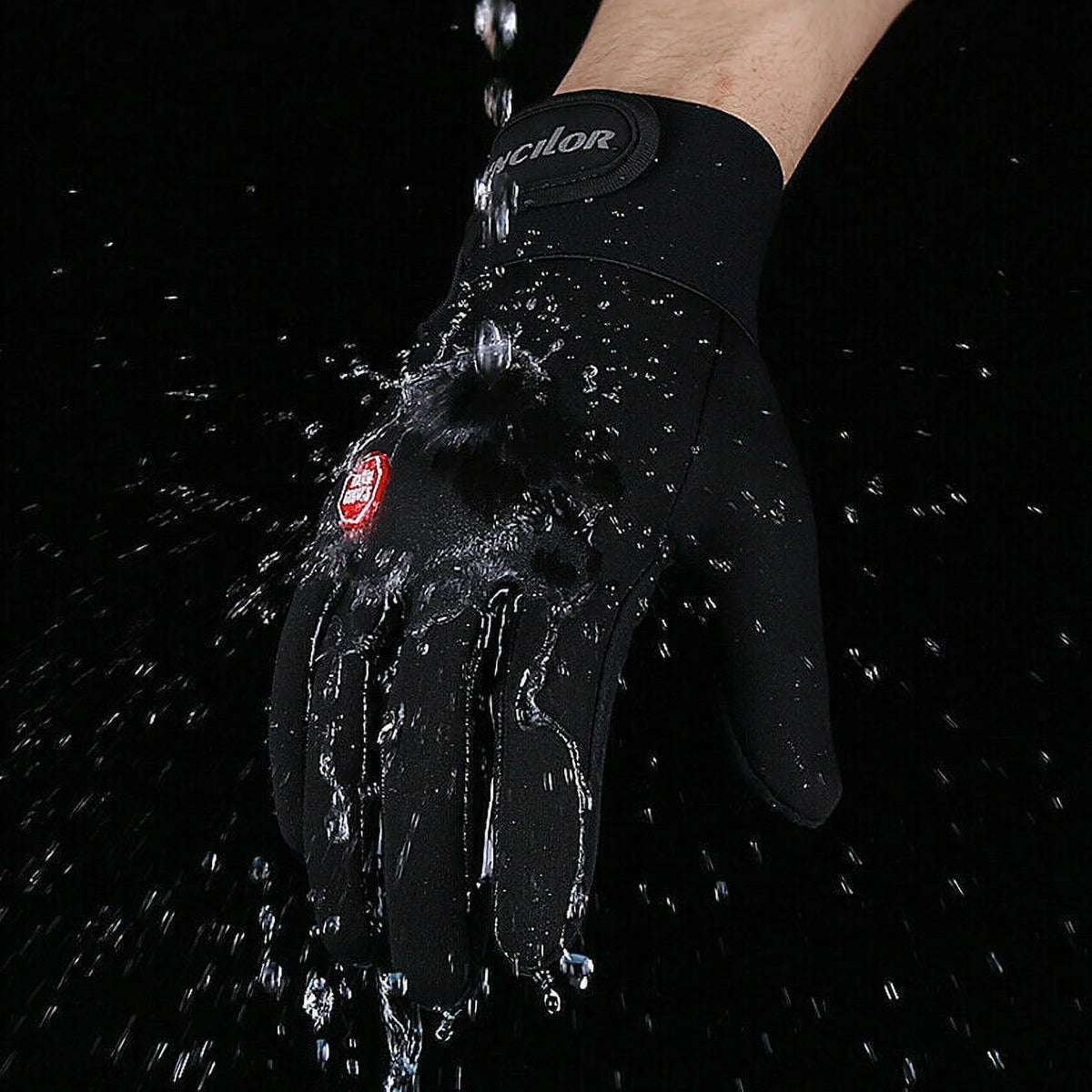 Thermal Waterproof Touchscreen Ski Snow Gloves, Large C5568