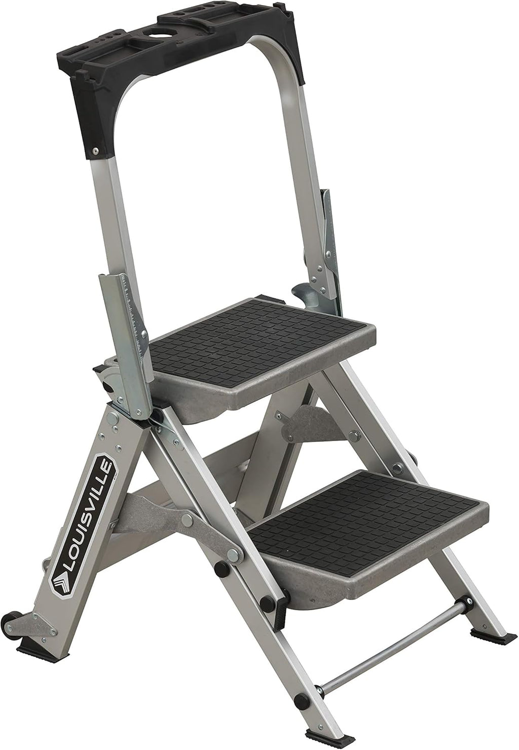 3-Foot Step Stool, 300-Pound Capacity, Silver V583