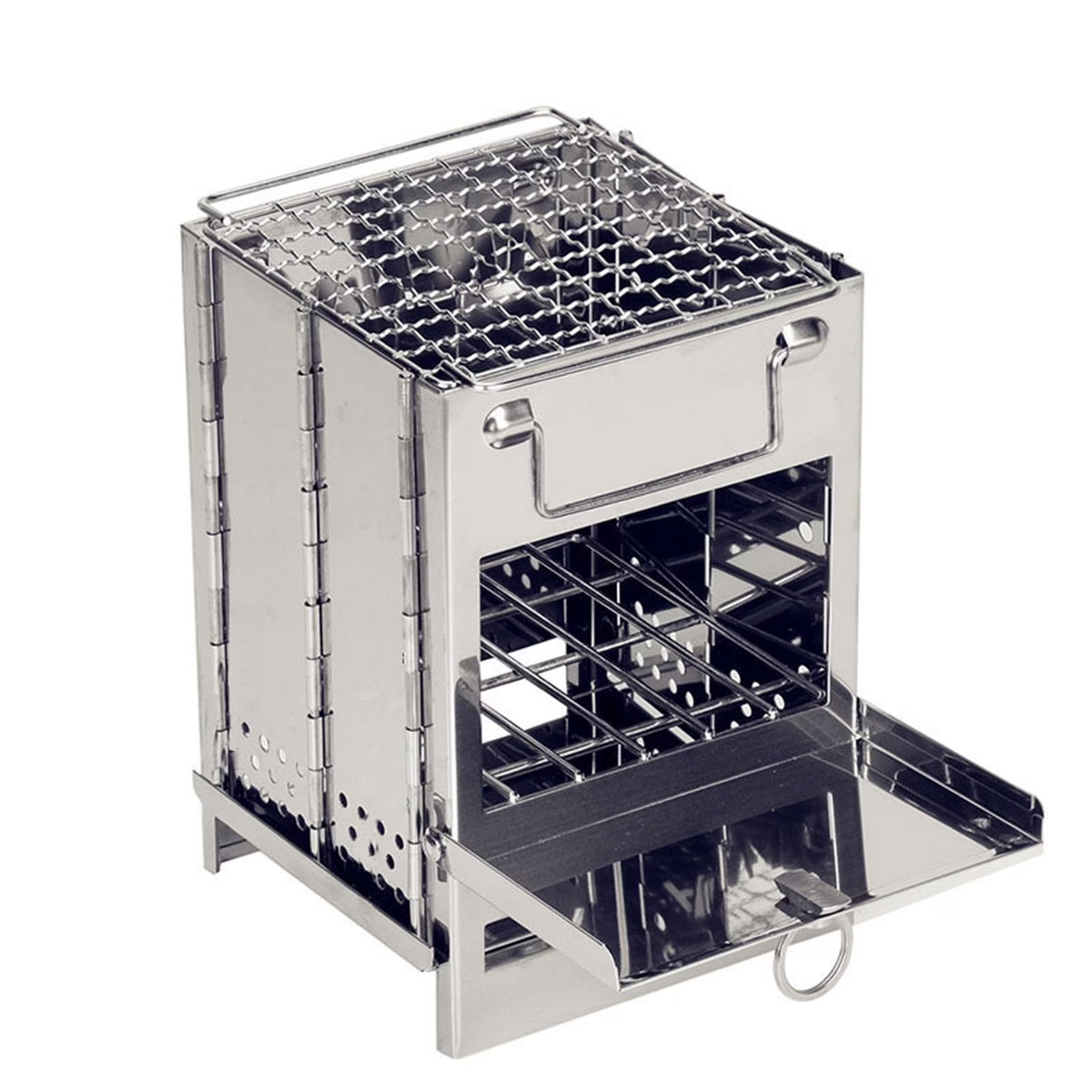 Stainless Steel Foldable Charcoal Grill L1916