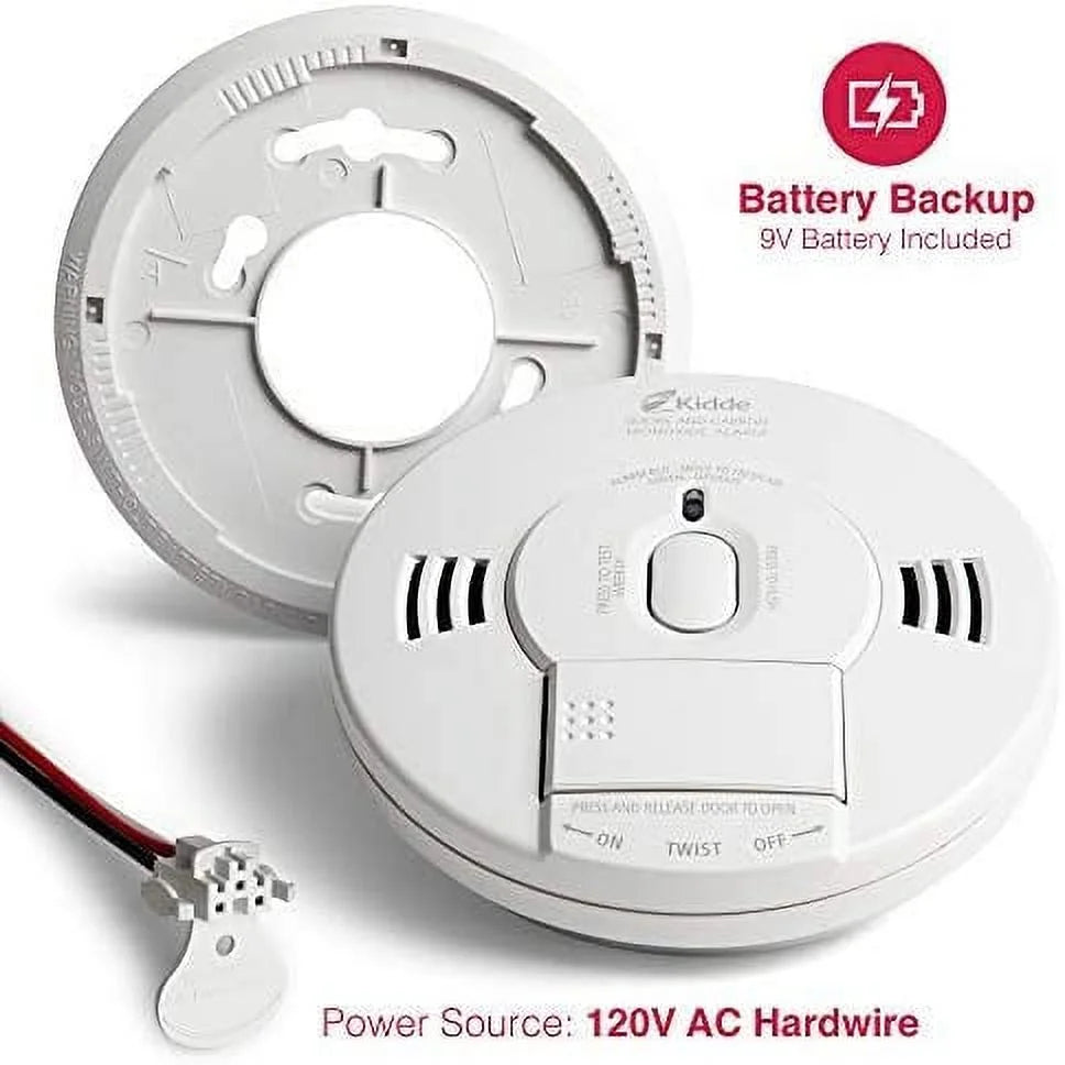 Hard-Wired Photoelectric Smoke and Carbon Monoxide Detector X8103