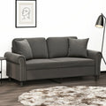 2-Seater Sofa Dark Gray 55.1" T1408