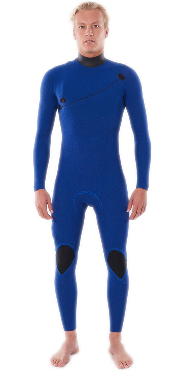 Black 3/2mm Zip Free Wetsuit Q669230