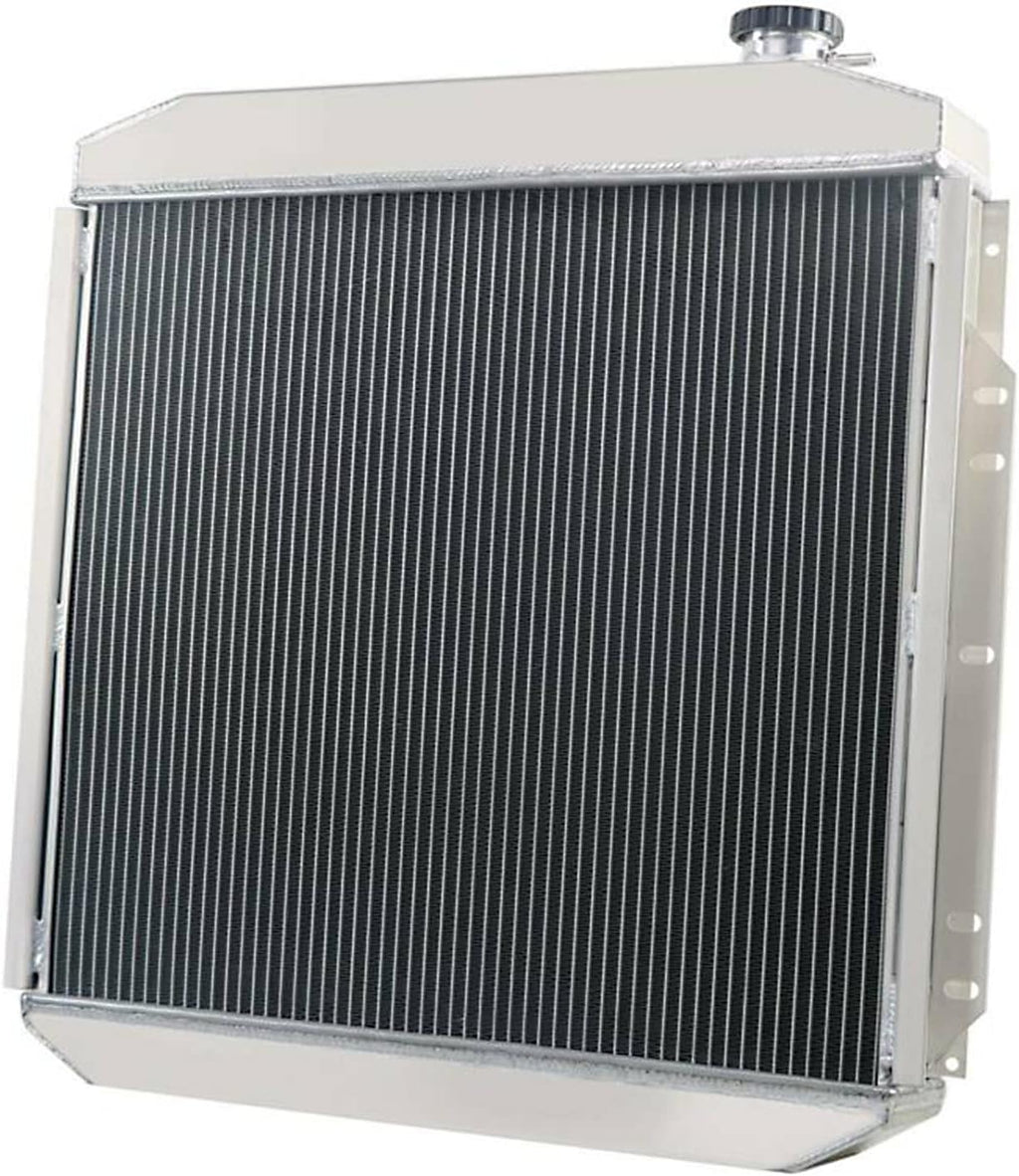 4 Row Aluminum Radiator for Ford F-100 F-250 F-350 Pickup Truck A5865