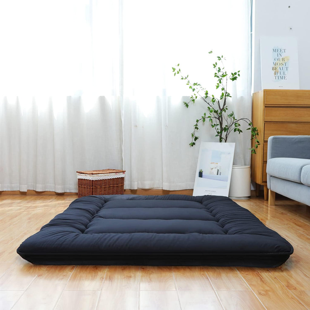 Japanese Floor Mattress Foldable Tatami Mat with Washable Cover X424566