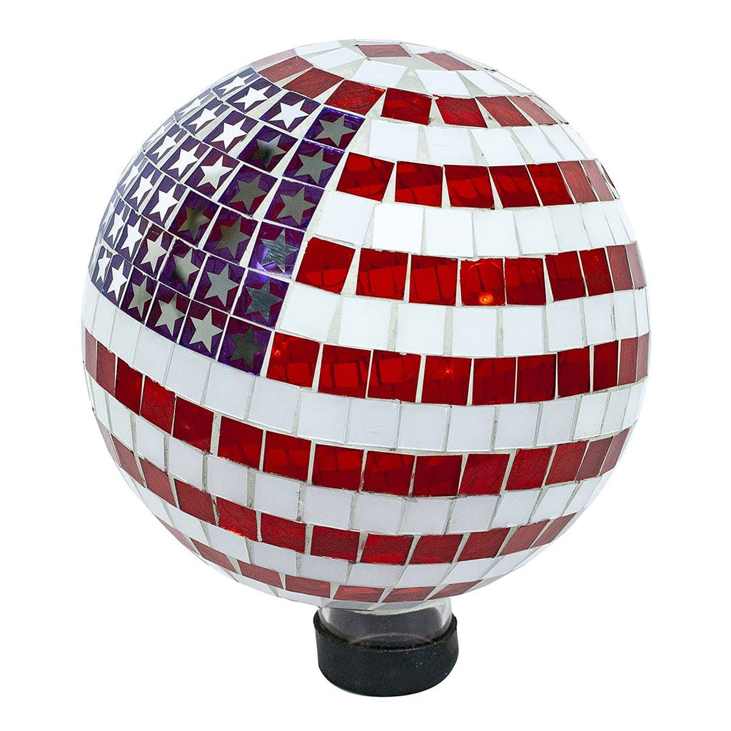 Americana Mosaic Gazing Globe V819