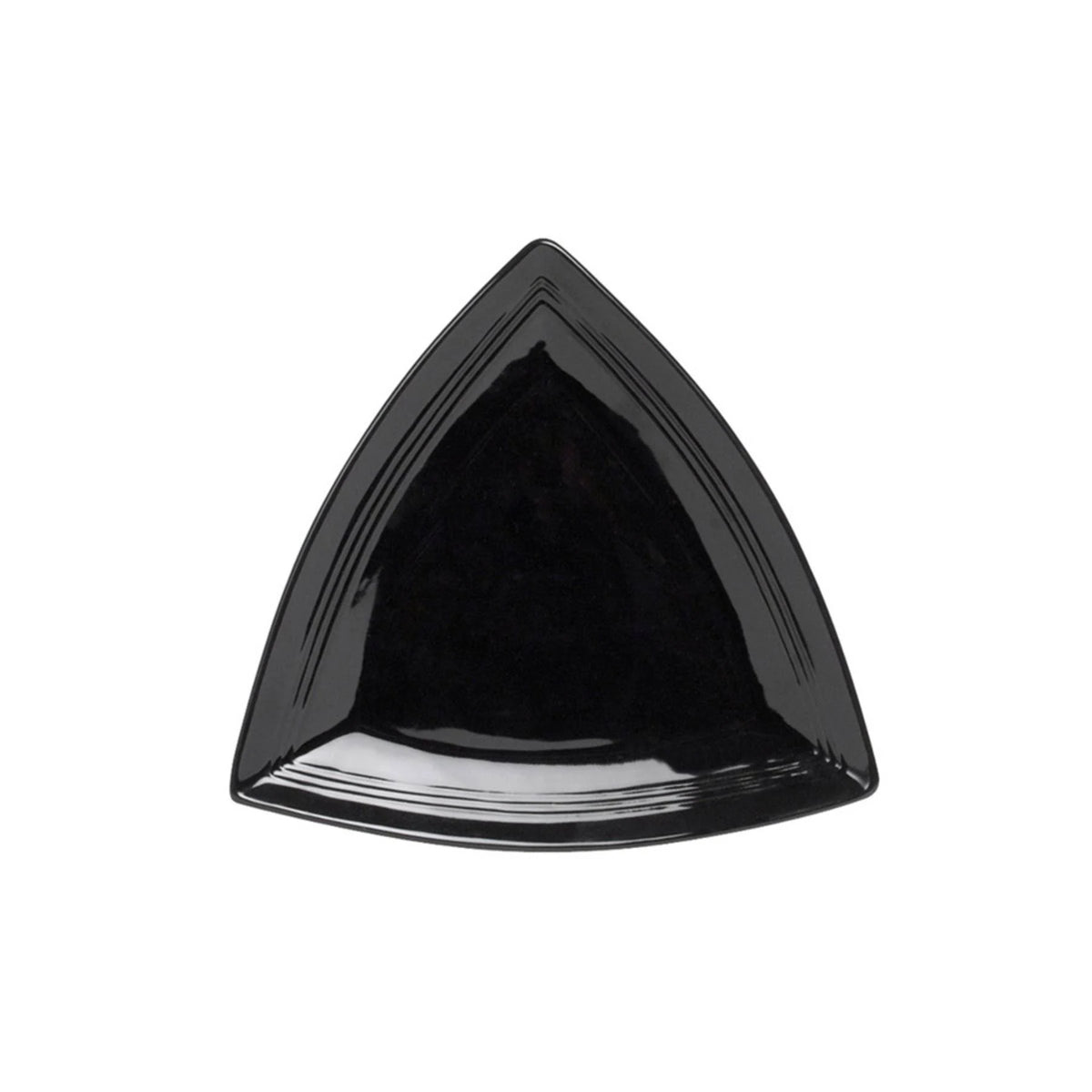 12 1/2 x 1 1/2 Triangle Plate Black, Case of 6 O620303