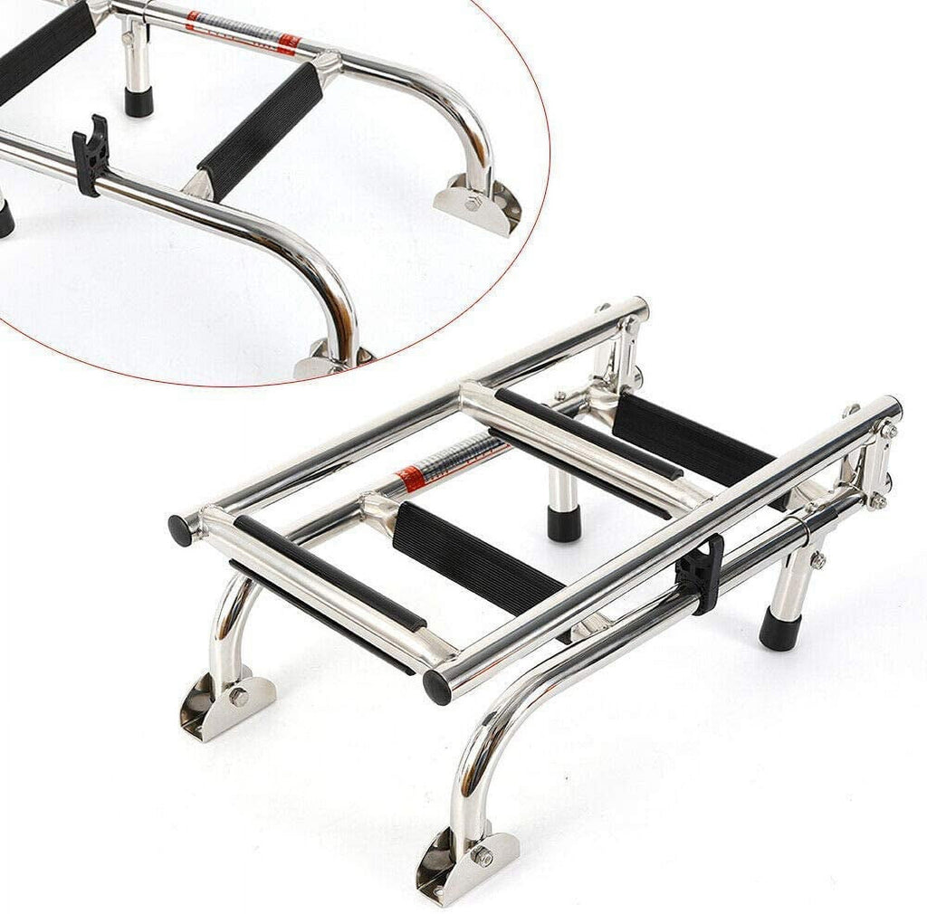 Stainless Steel Retractable Marine Ladder Q54759