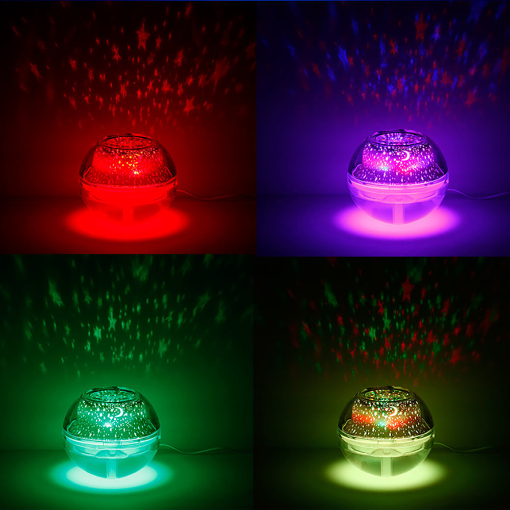 500ml USB Mini Air Humidifier With Night Light F4076