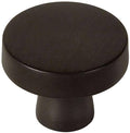 Oil Rubbed Bronze Round Cabinet Knob 1-1/4 inch 25 Pack D195124