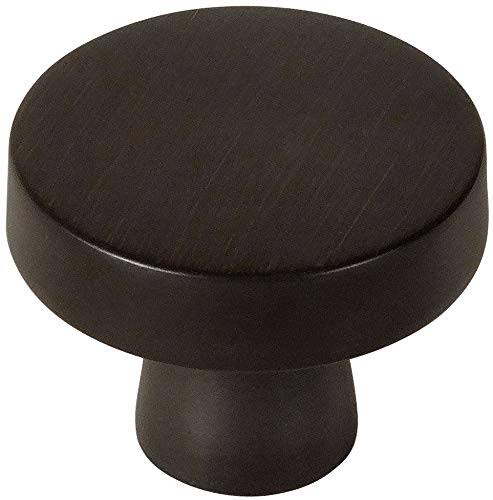 Oil Rubbed Bronze Round Cabinet Knob 1-1/4 inch 25 Pack D195124