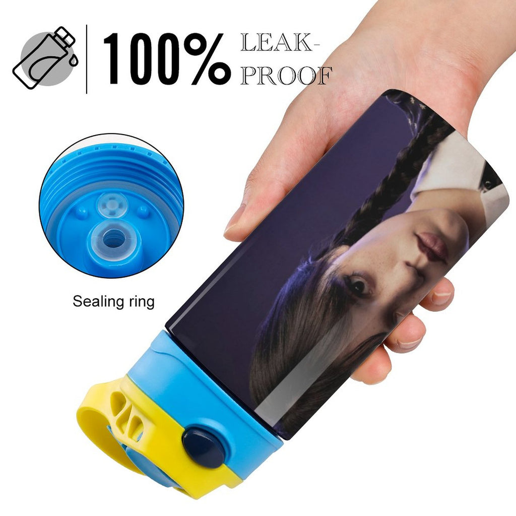 Stainless Steel Vacuum Insulated Water Bottle With Straw E802392