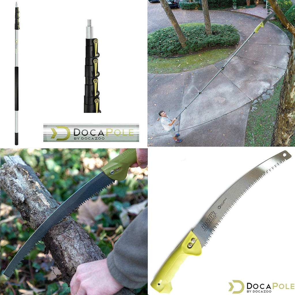 Telescoping Extension Pole Pruning Pole Saw with GoSaw Attachment E840160