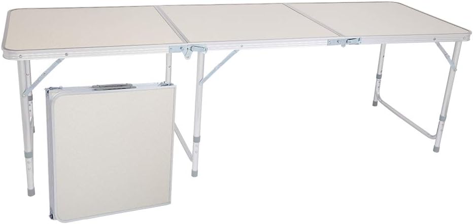 6ft Portable Folding Aluminum Table M285