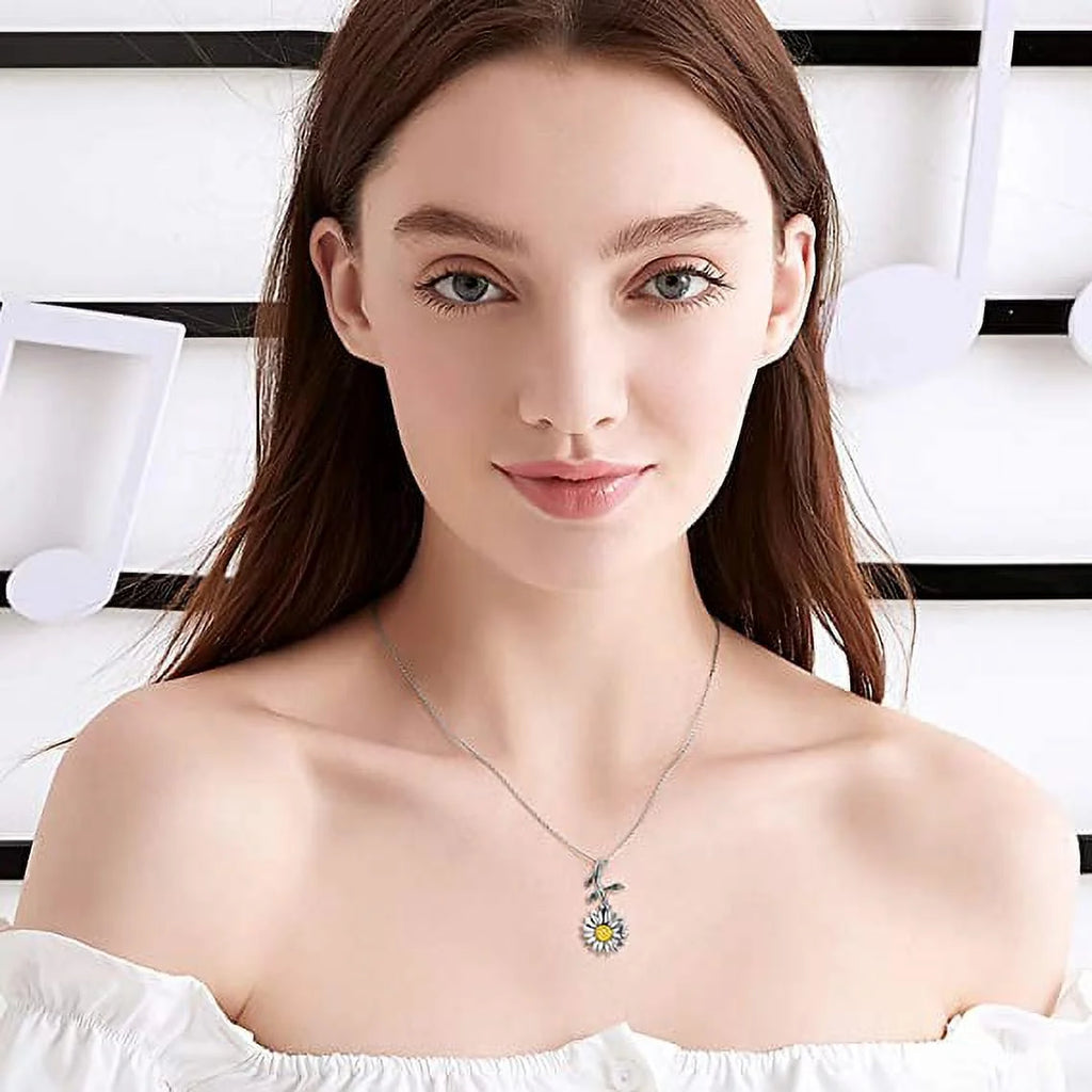925 Sterling Silver Urn Necklace Pendant Locket B900265