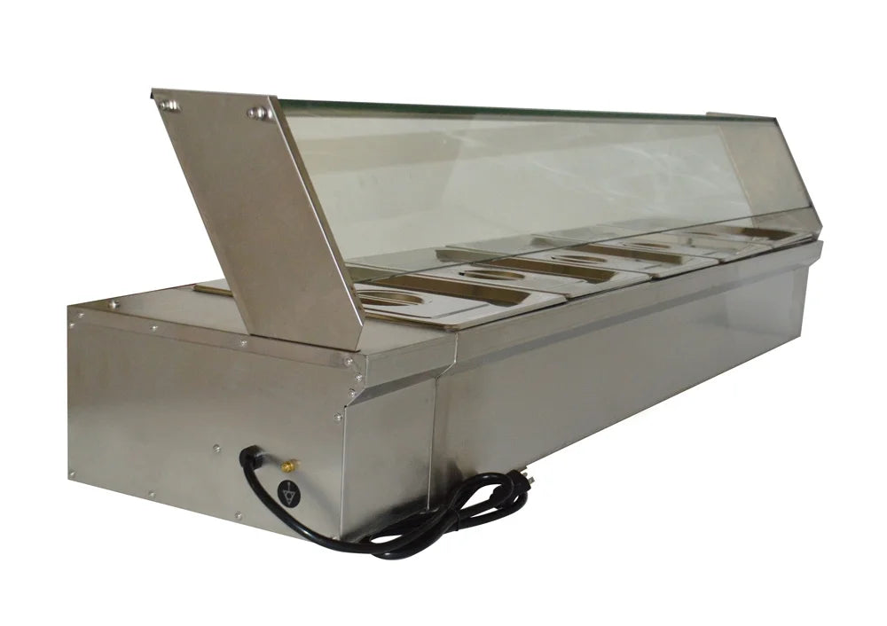 5-Pot Buffet Warmer Steam Table H145