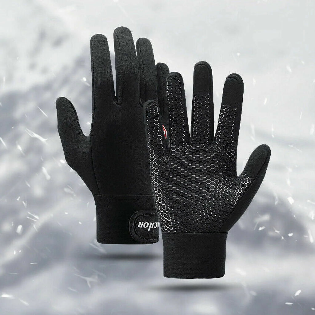 Thermal Waterproof Touchscreen Ski Snow Gloves, Large C5568