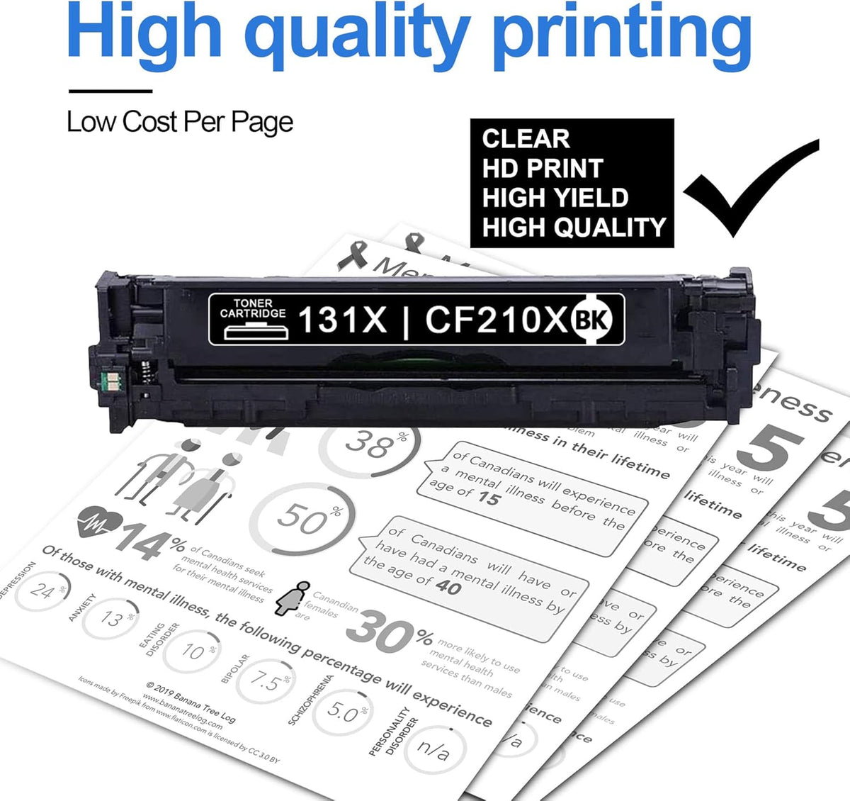 High Yield Black Toner Cartridge 1 Pack M165