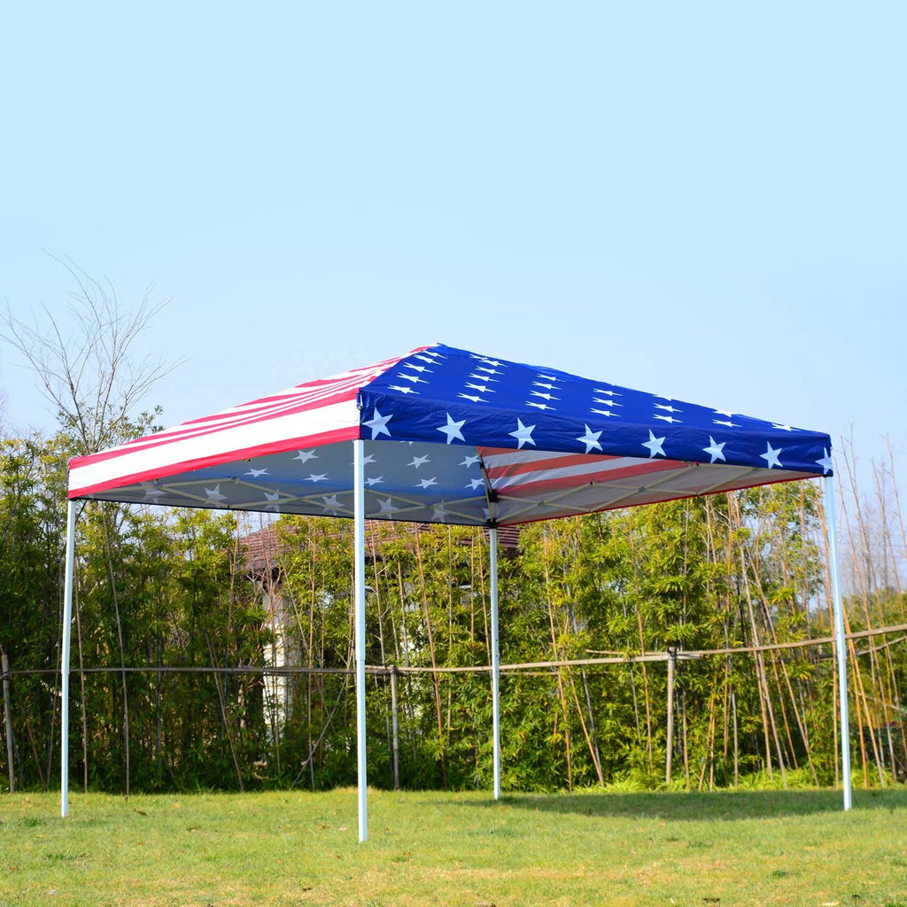 10 x 10 Pop-Up Canopy Tent with Mesh Walls Q9889