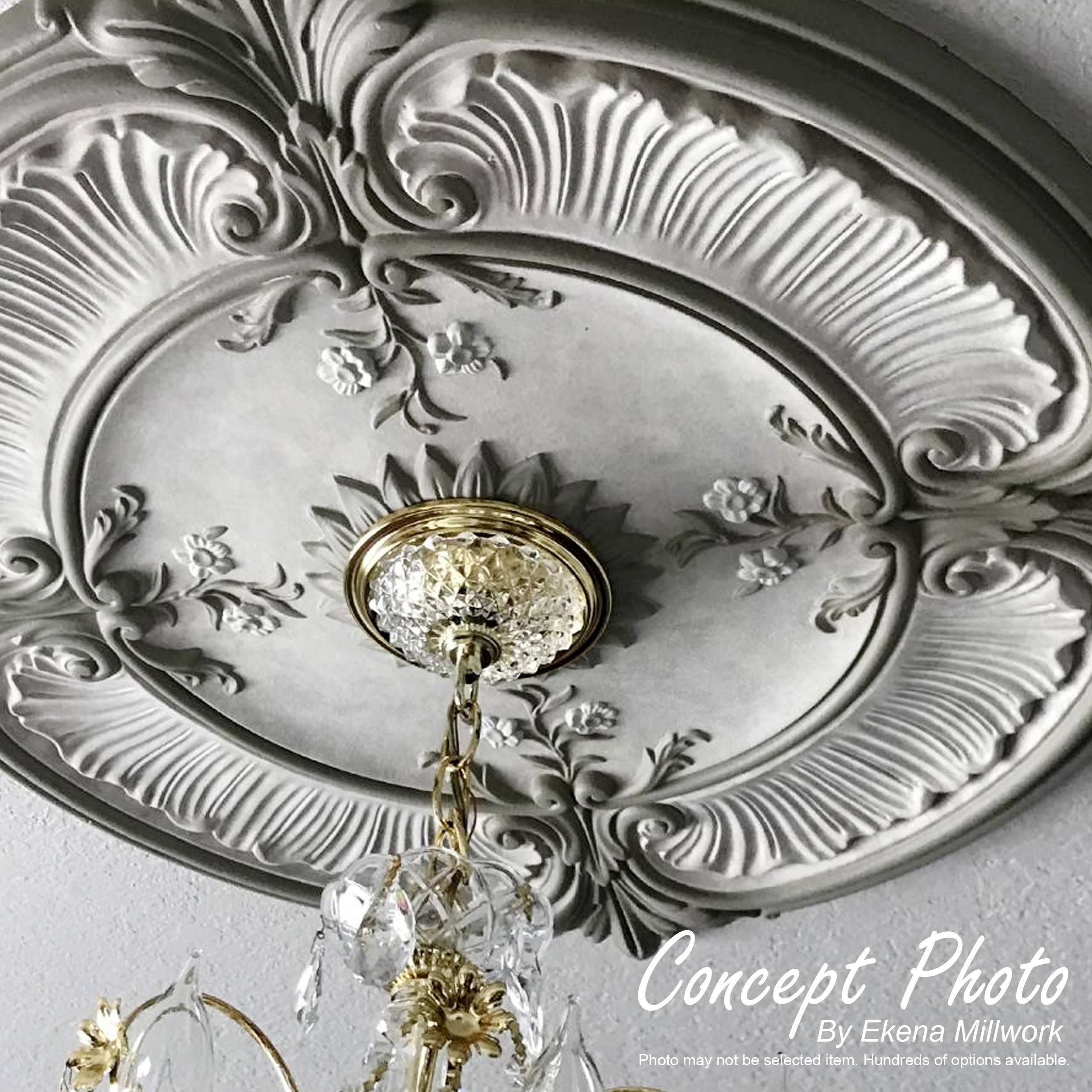 Angel Ceiling Medallion (Rich Gold) S570808