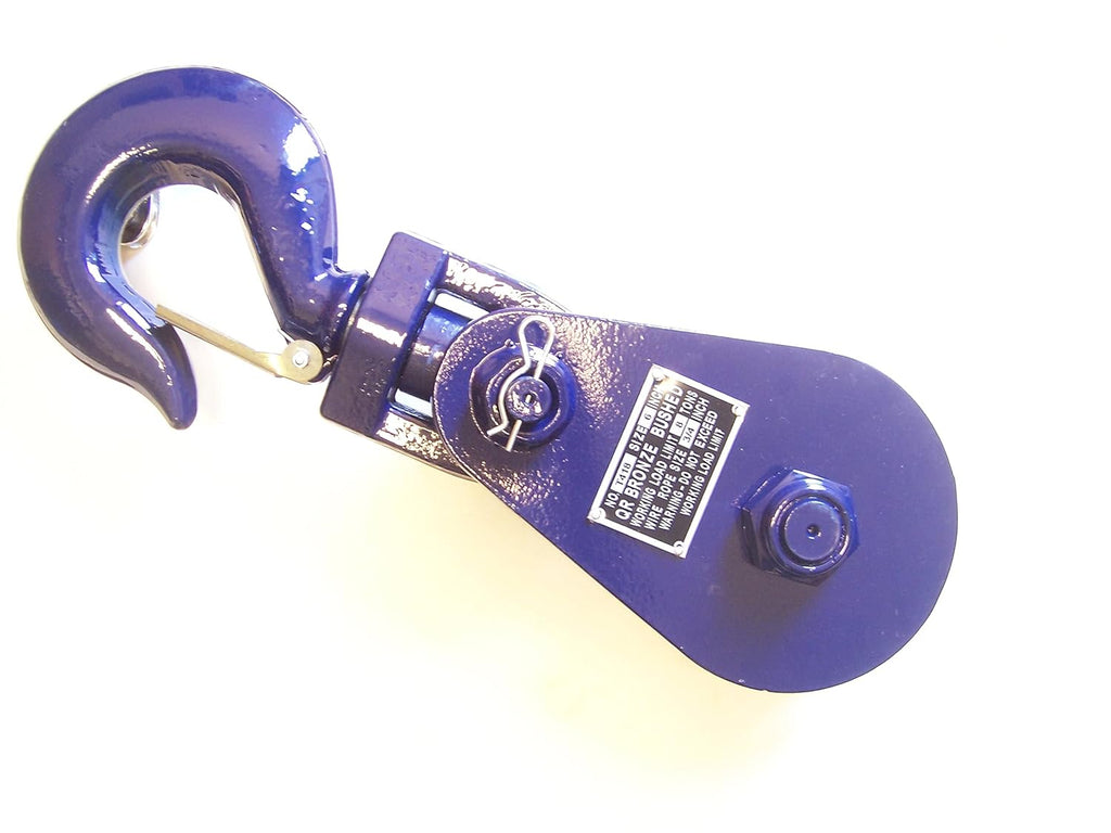 Snatch Block with Hook, 4 Ton Capacity T199