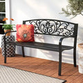 Black Iron Garden Bench G3540