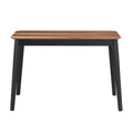 Mid Century Modern Rectangular Dining Table in Brown X634