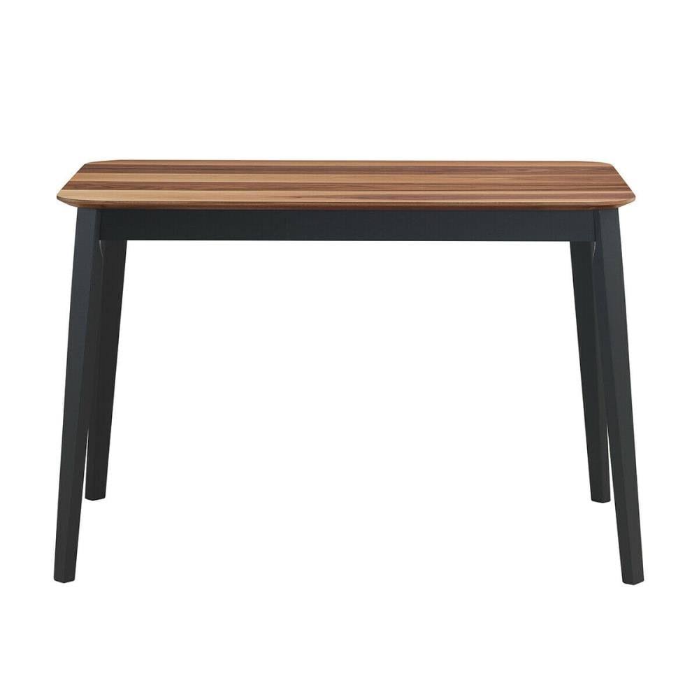 Mid Century Modern Rectangular Dining Table in Brown X634