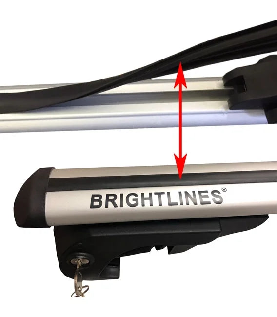 Roof Rack Crossbars Compatible with Subaru Forester 2009-2022 G89069