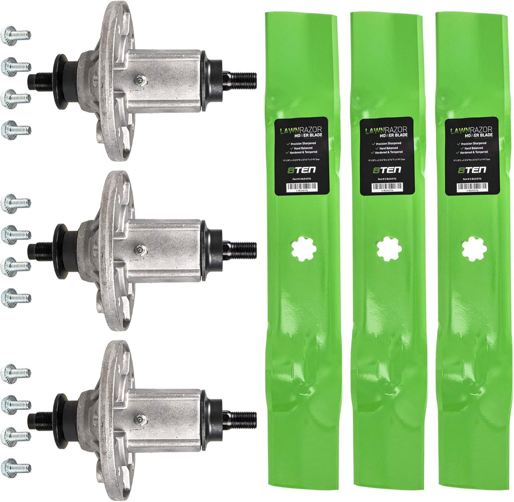 Spindle Hi Lift Blade Kit with 48 inch Cut Deck H895273