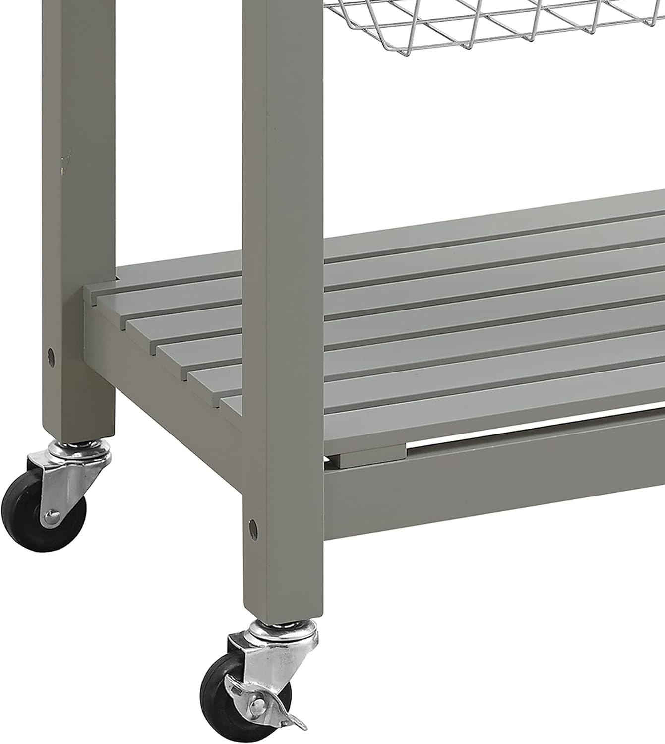 Gray Kitchen Cart J314876