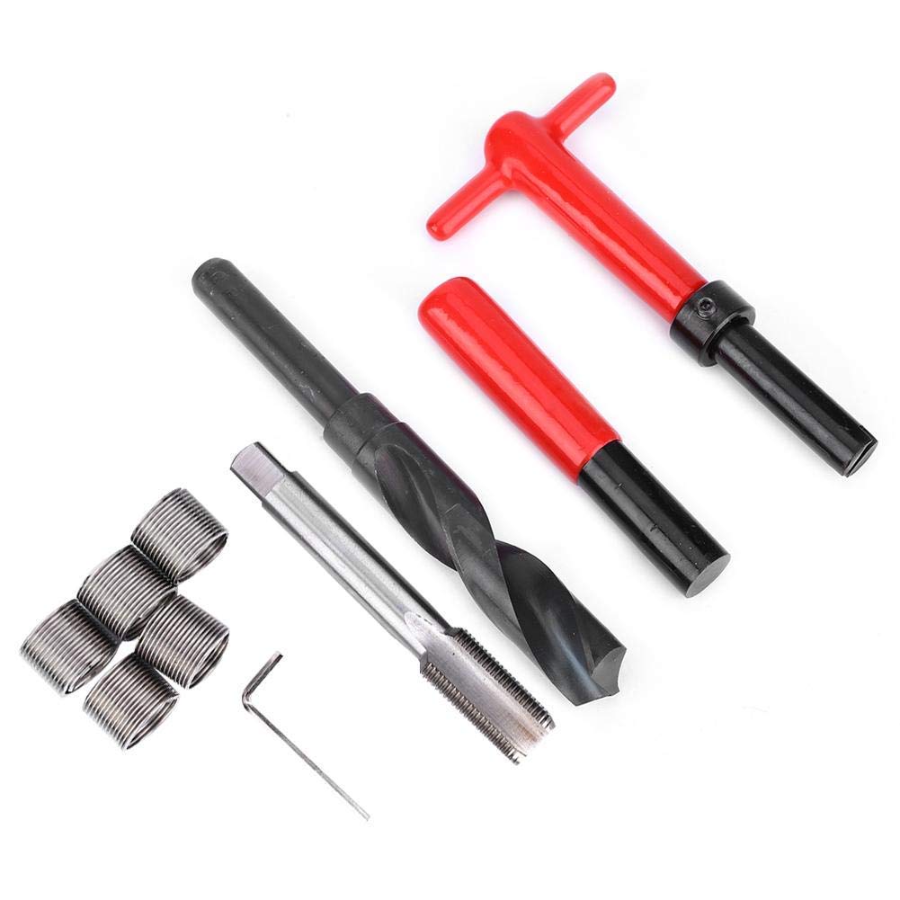 Thread Repair Kit, Metric M18x1.5mm Stainless Steel Insert Kit, Pack of 2 Q82317