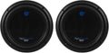 10 Inch 3000 Watt 4 Ohm Dual Voice Coil Car Audio Subwoofers, Black, Pair B83250