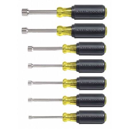 7 Pc Yellow and Black Nut Driver Set K17306