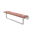 22 inch Ironwood Shelf Towel Bar Satin Nickel Z900946