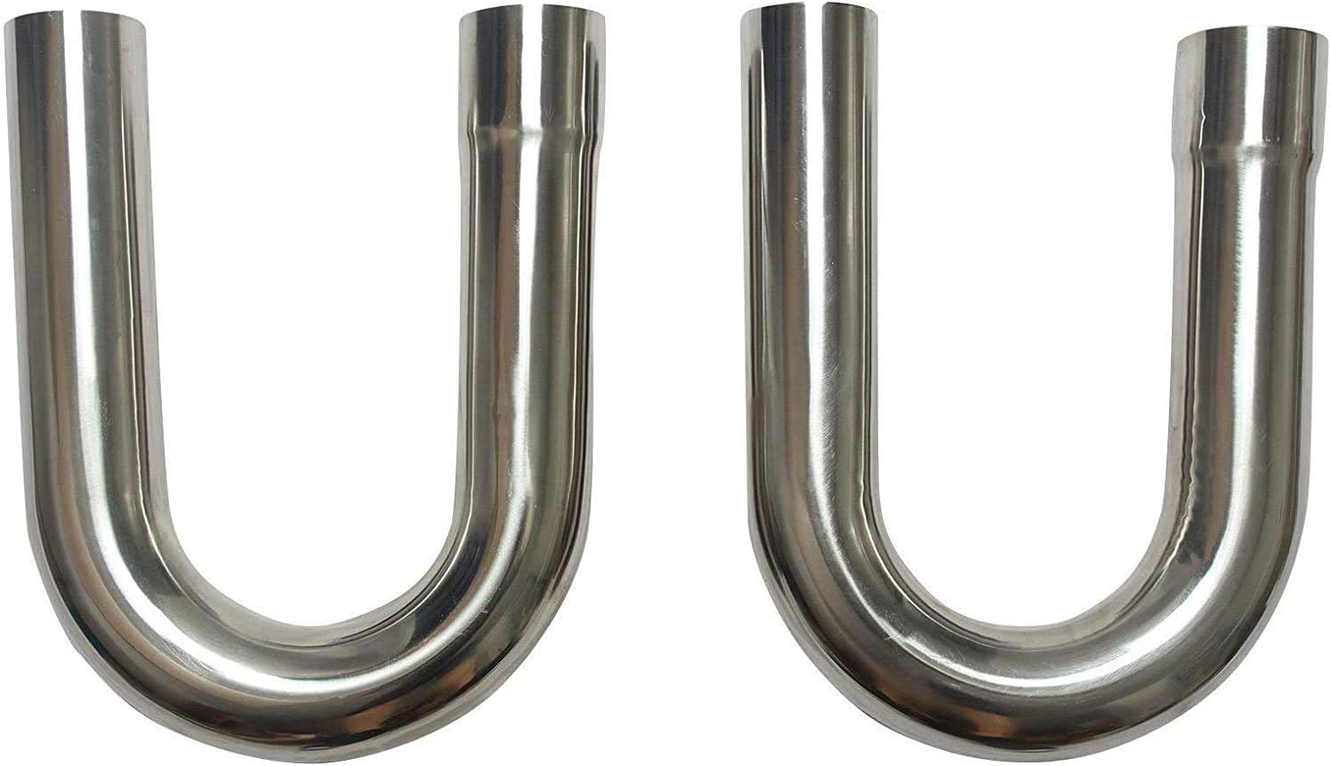 2.25 Stainless Steel Mandrel Bend Exhaust Kit Tubing 8PCS H1372