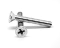 3/8x22-16 x 5/8x22 Coarse Thread Machine Screw Phillips Flat Head Low Carbon Steel Zinc Plated X14318