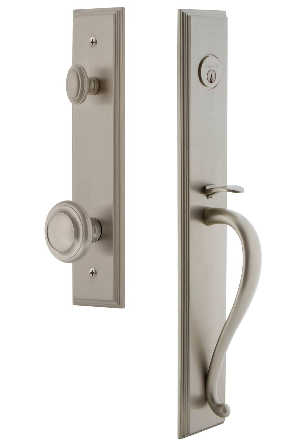 Satin Nickel Knob M204