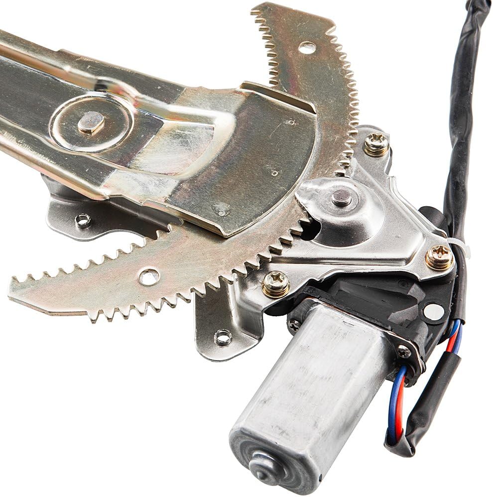 Power Window Lift Regulator with Motor Assembly Front Left Driver Side Pack of 2 D93180