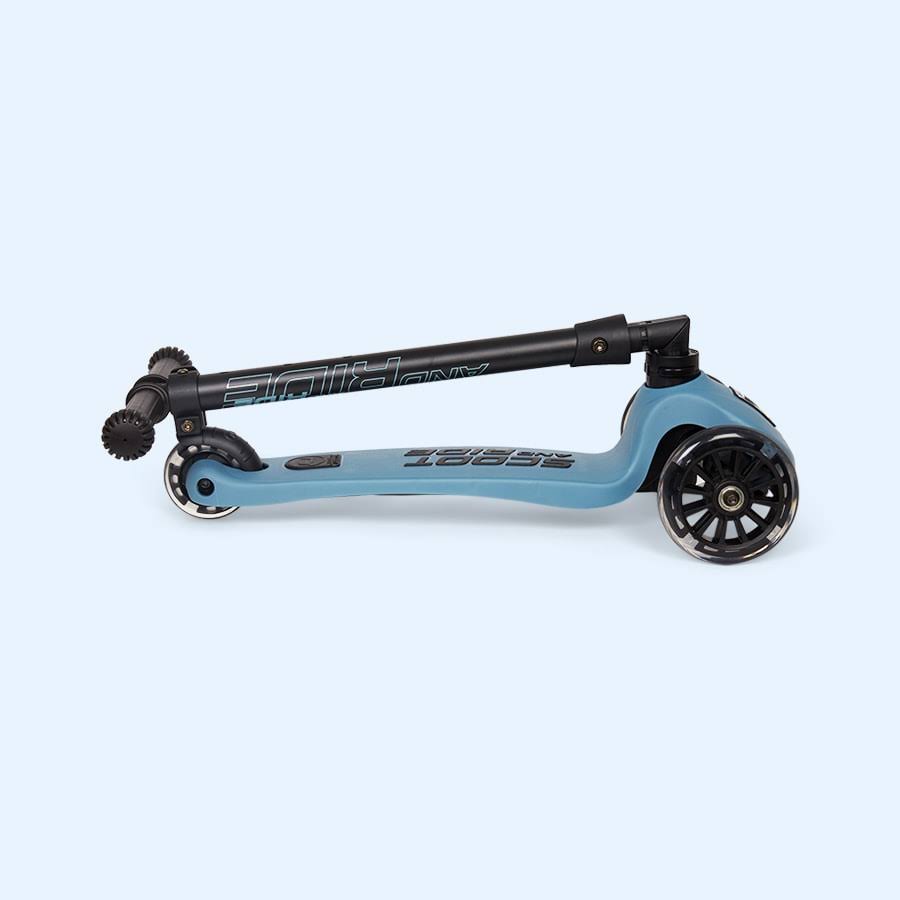Steel Blue LED Kick Scooter Z55462
