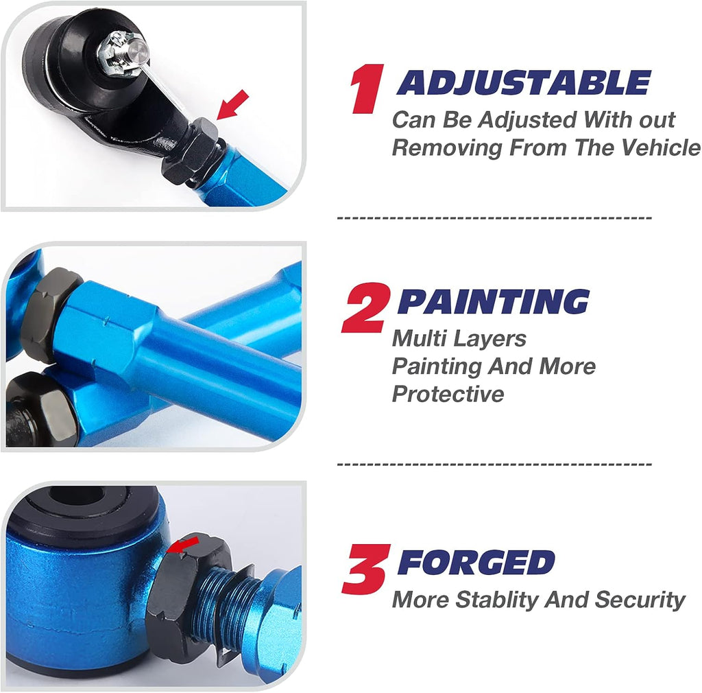 Lower Camber Arms Adjustable Blue Rear Camber Kits P721545