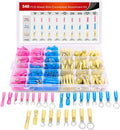 540 PCS Waterproof Heat Shrink Wire Connectors Kit F110366