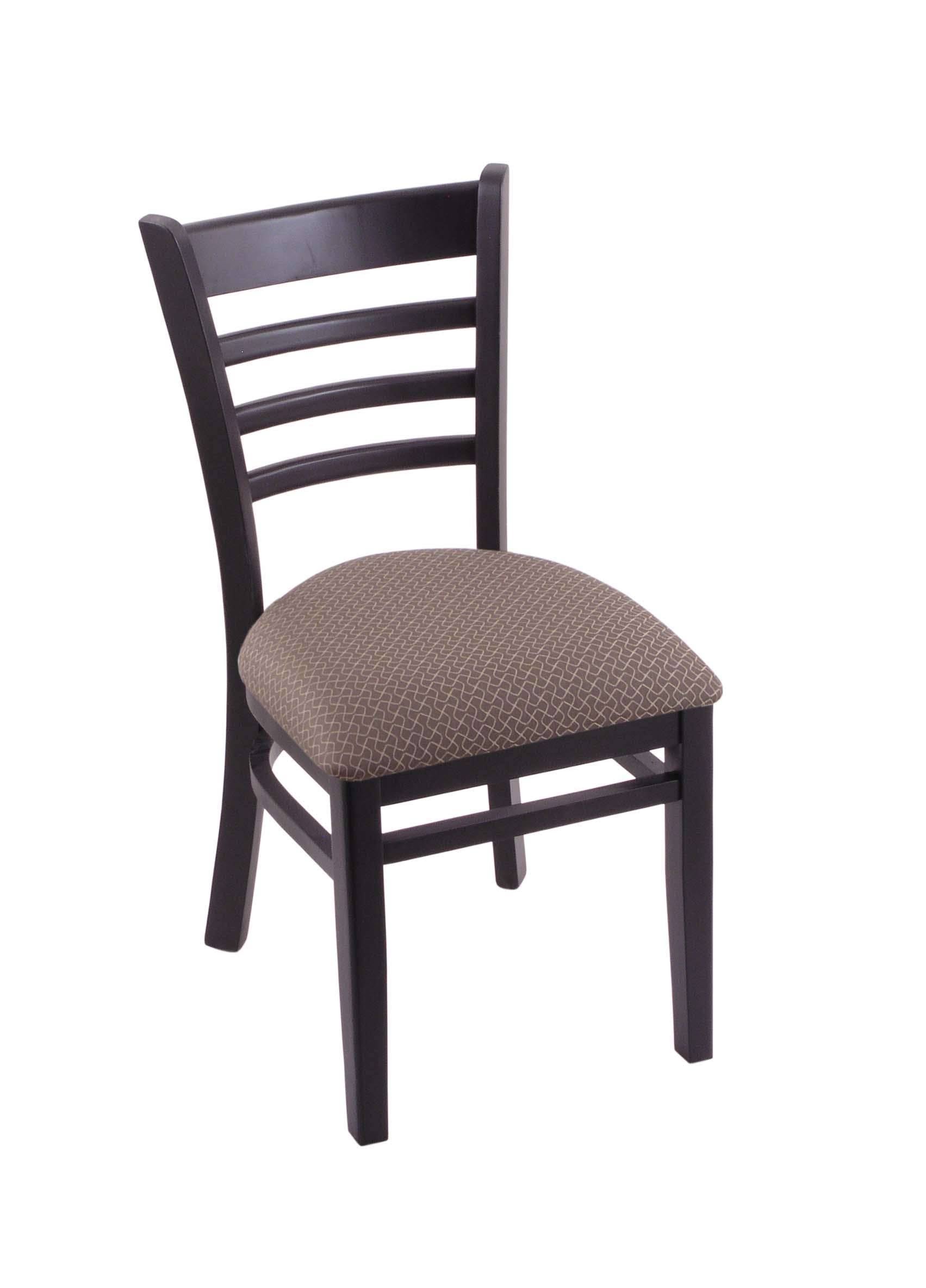 Black Finish Axis Truffle Seat Chair H5417